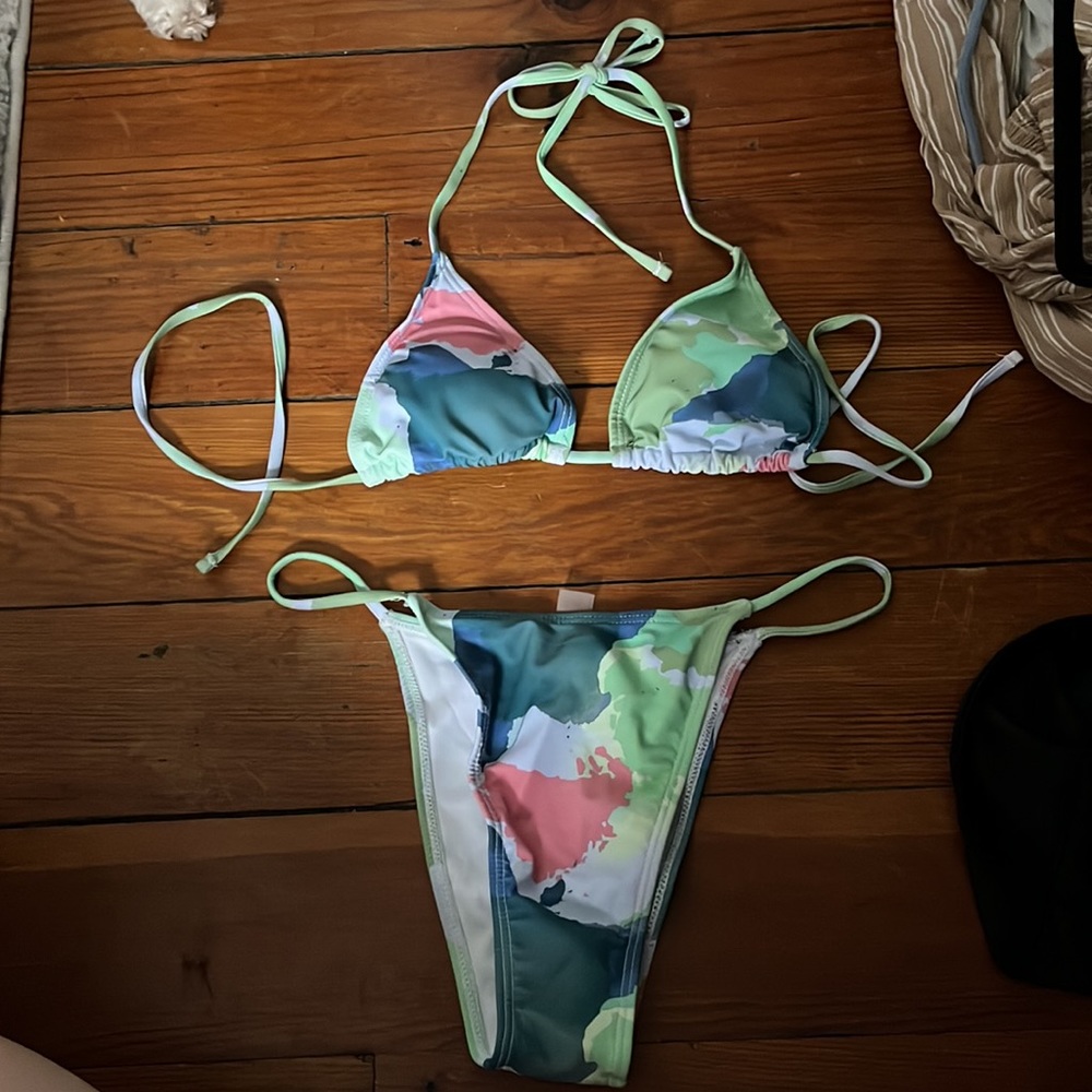 3 piece bathing suit set